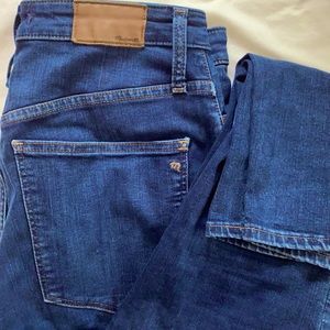 Madewell curvy high rise skinny jeans